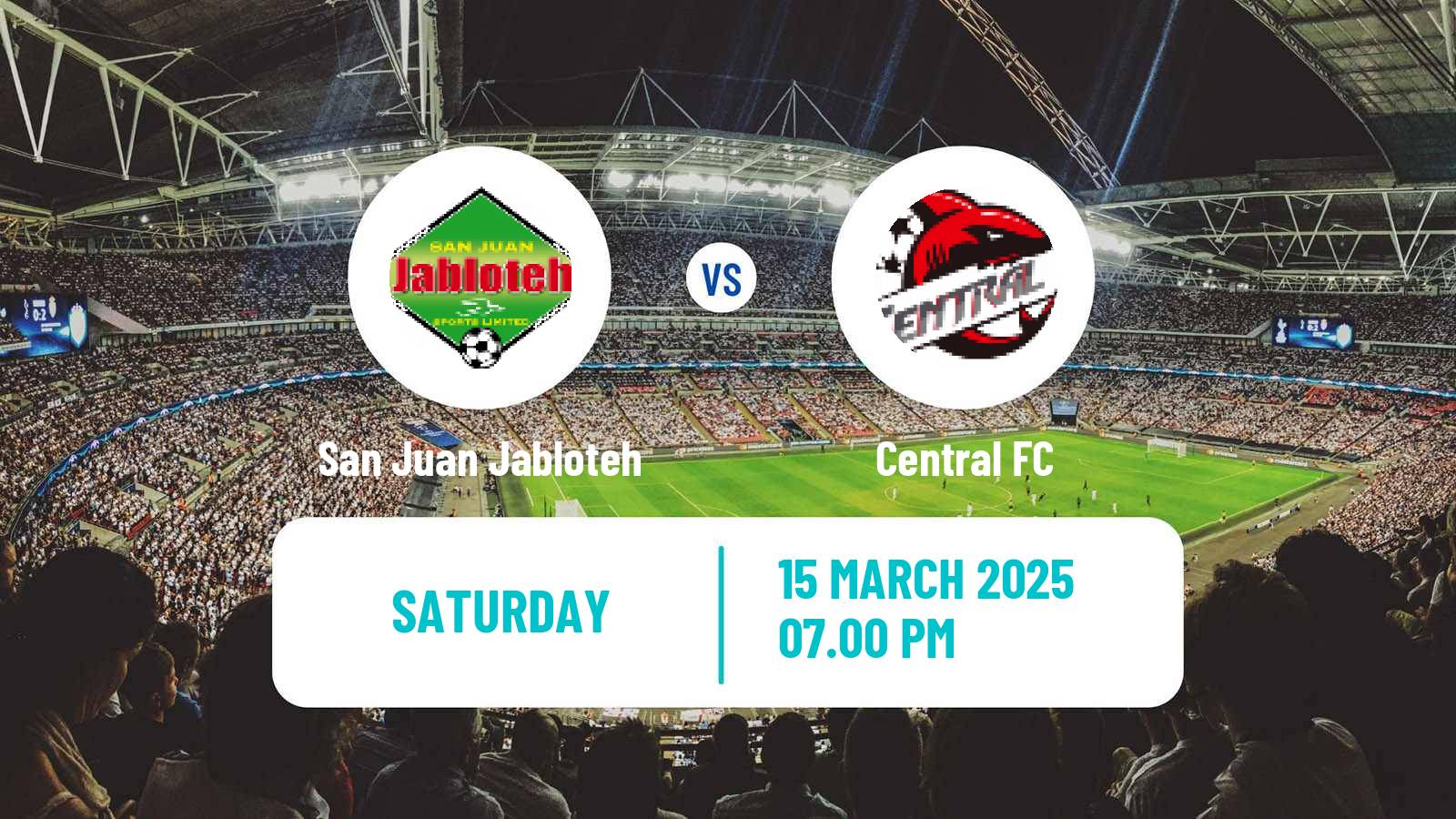 Soccer Trinidad and Tobago Premier League San Juan Jabloteh - Central FC