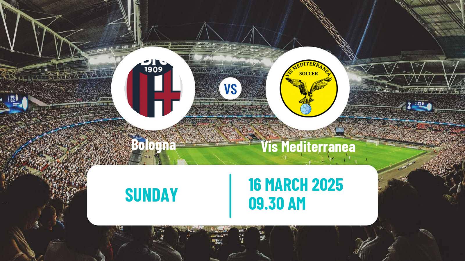 Soccer Italian Serie B Women Bologna - Vis Mediterranea