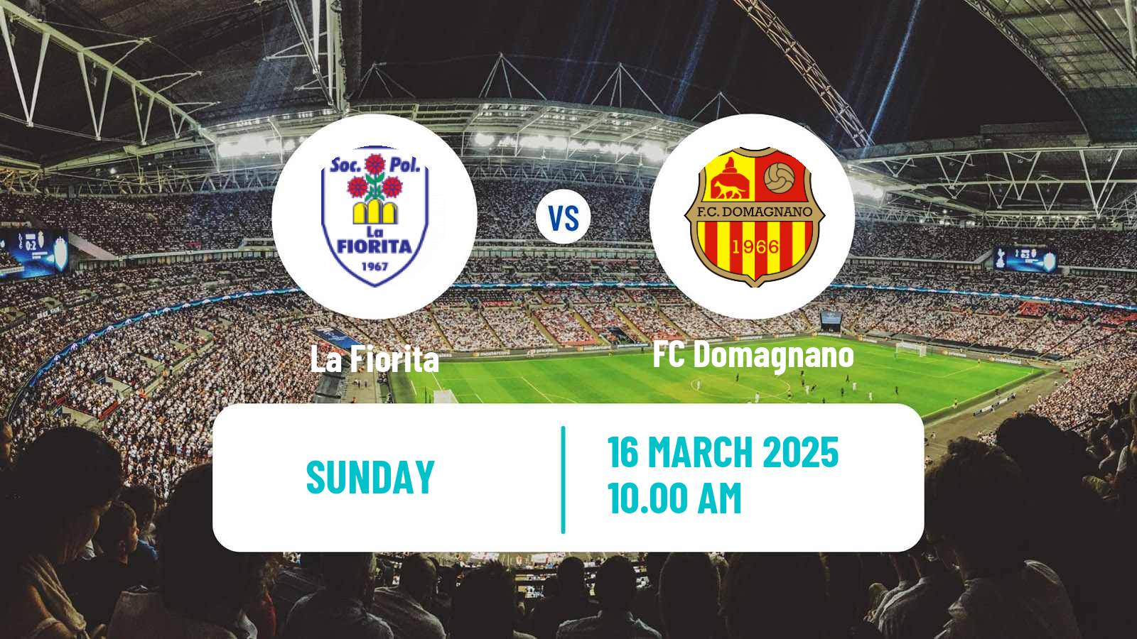 Football San Marino Campionato Sammarinese La Fiorita - Domagnano