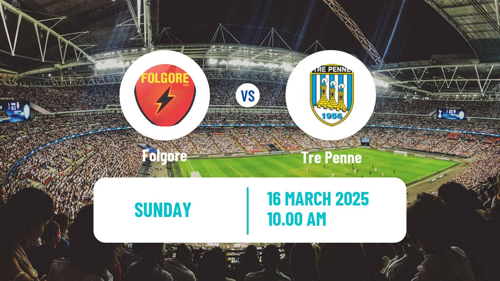 Soccer San Marino Campionato Sammarinese Folgore - Tre Penne