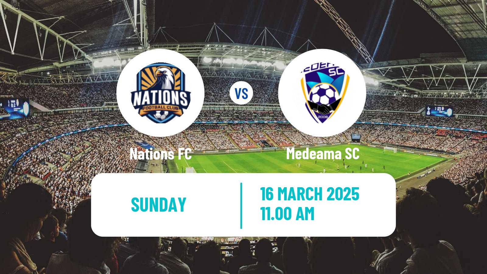 Soccer Ghanaian Premier League Nations FC - Medeama