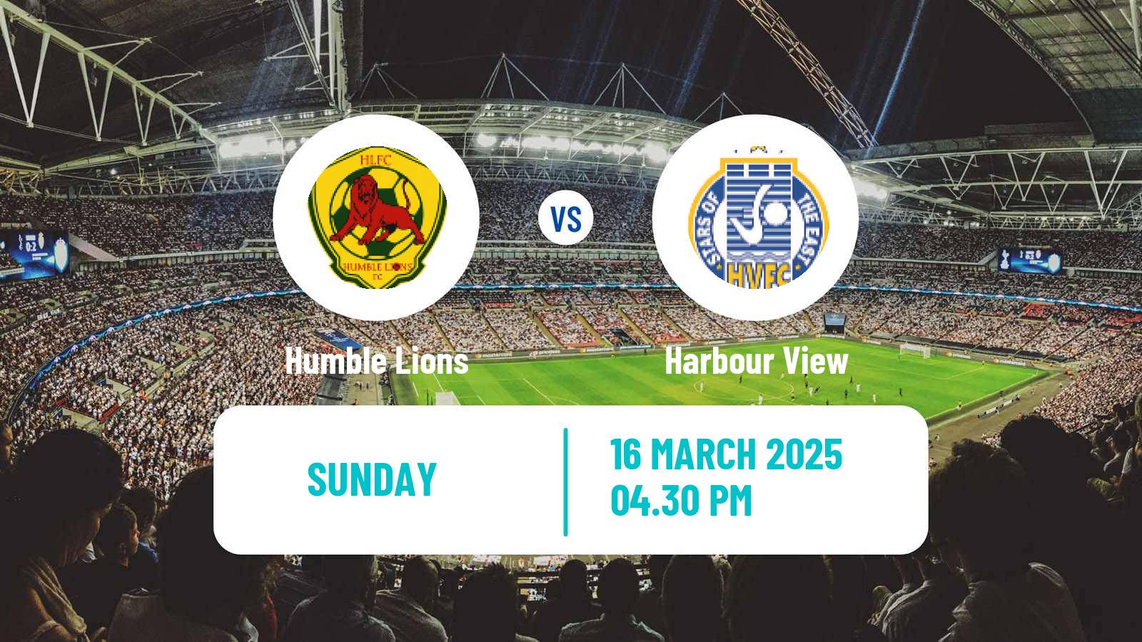 Soccer Jamaica National Premier League Humble Lions - Harbour View