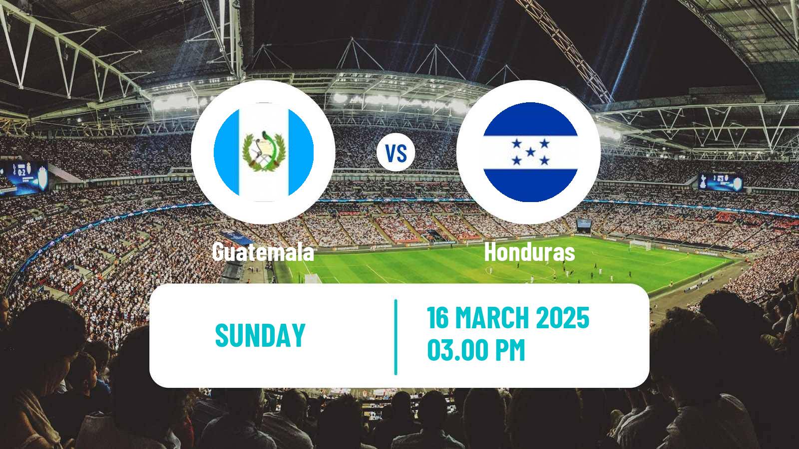 Soccer Friendly Guatemala - Honduras