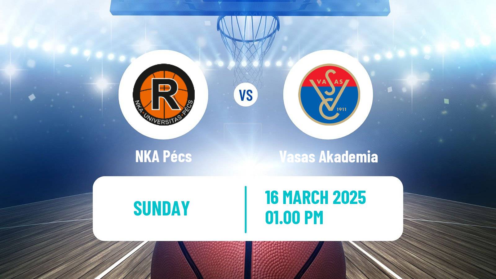 Basketball Hungarian NB I Basketball Women NKA Pécs - Vasas Akademia