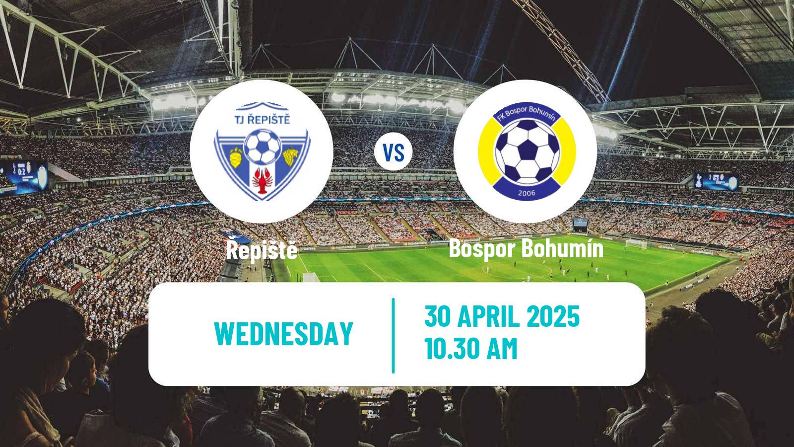 Football Czech Division F Řepiště - Bospor Bohumín