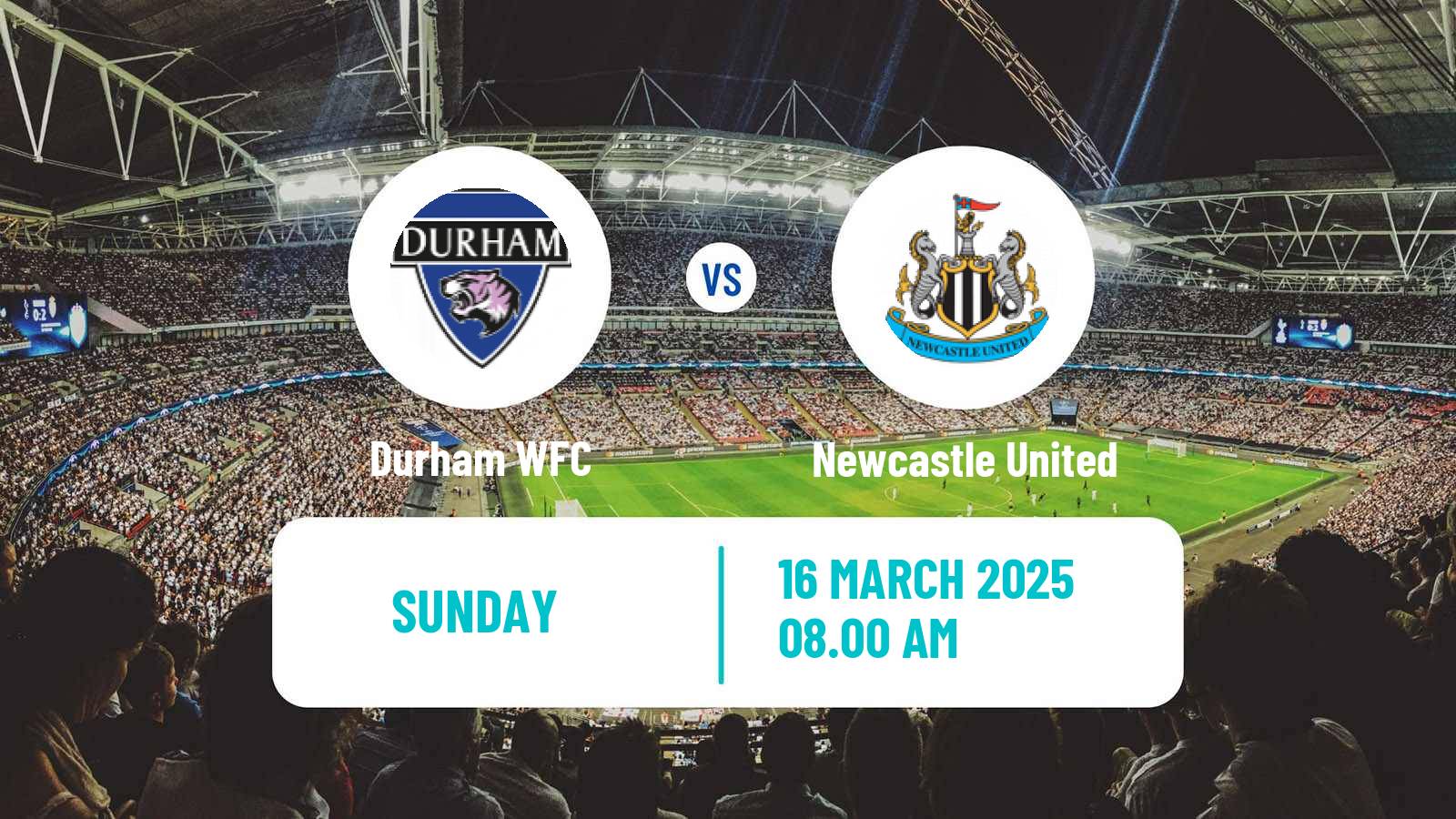 Soccer English Women Championship Durham - Newcastle United