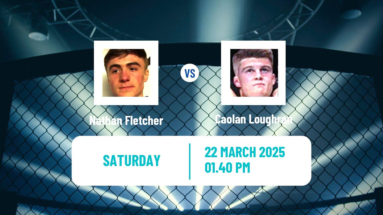 MMA Bantamweight UFC Men Nathan Fletcher - Caolan Loughran