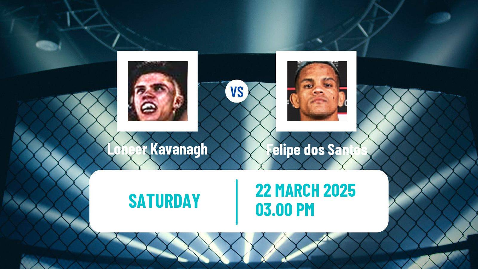 MMA Flyweight UFC Men Loneer Kavanagh - Felipe dos Santos