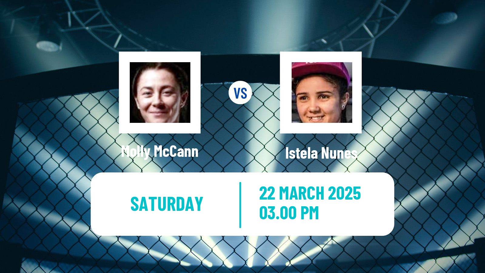 MMA Strawweight UFC Women Molly McCann - Istela Nunes