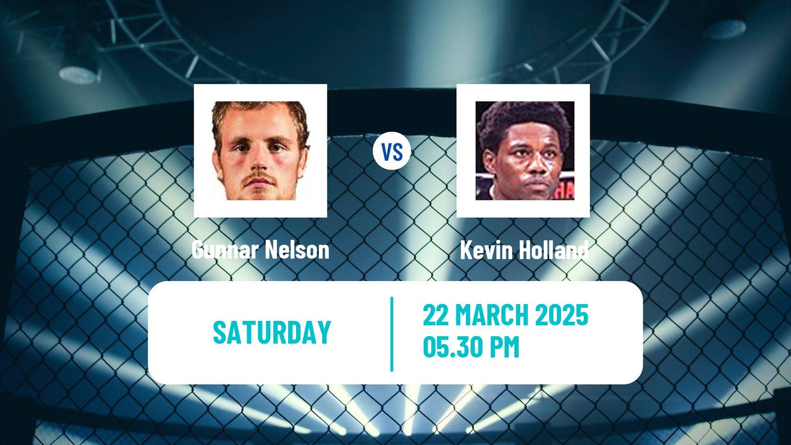 MMA Welterweight UFC Men Gunnar Nelson - Kevin Holland