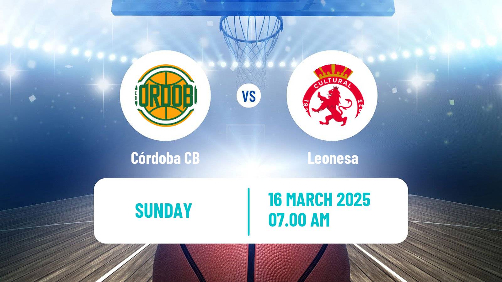 Basketball Spanish LEB Plata Córdoba - Leonesa
