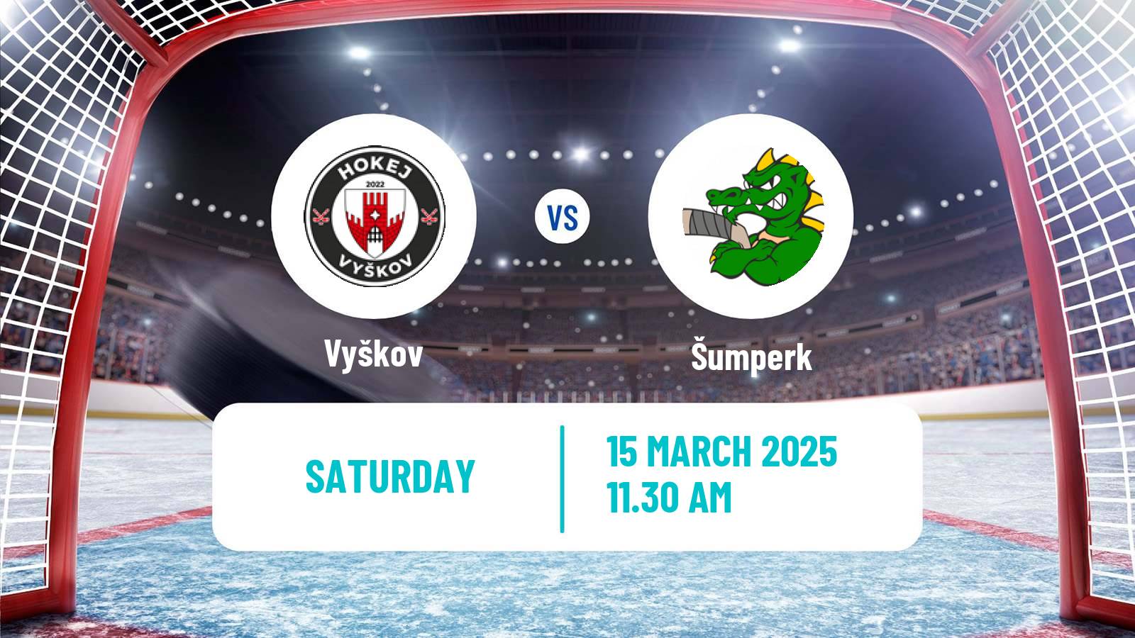 Hockey Czech 2 Liga Hockey East Vyškov - Šumperk