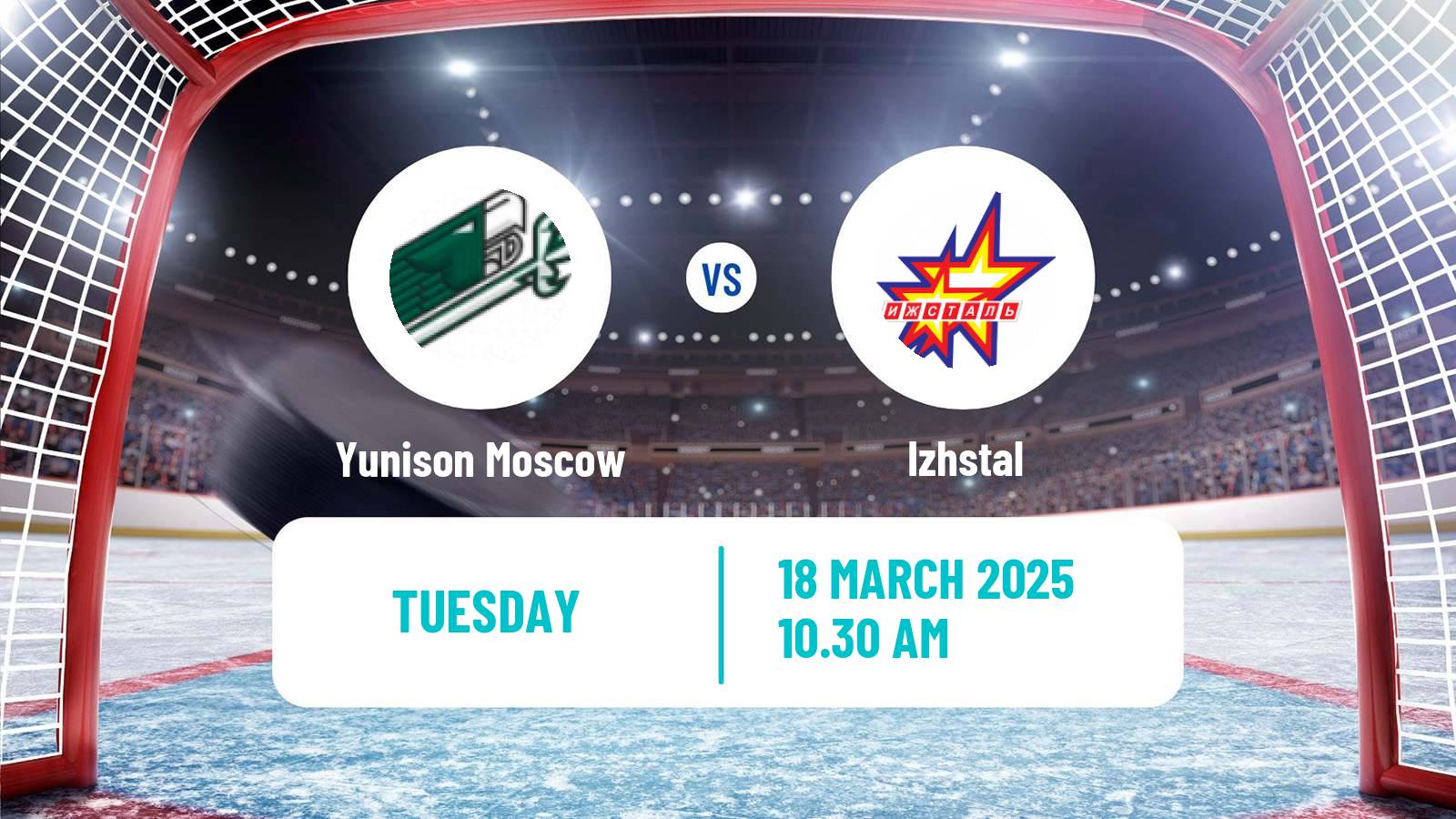 Hockey VHL Yunison Moscow - Izhstal