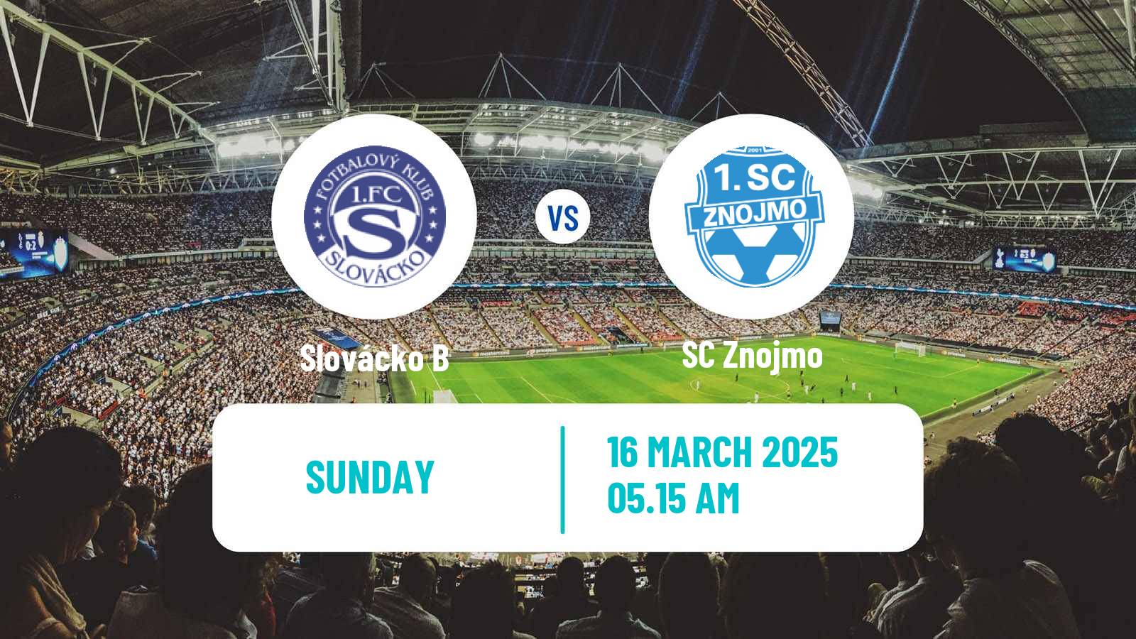 Soccer Czech MSFL Slovácko B - Znojmo