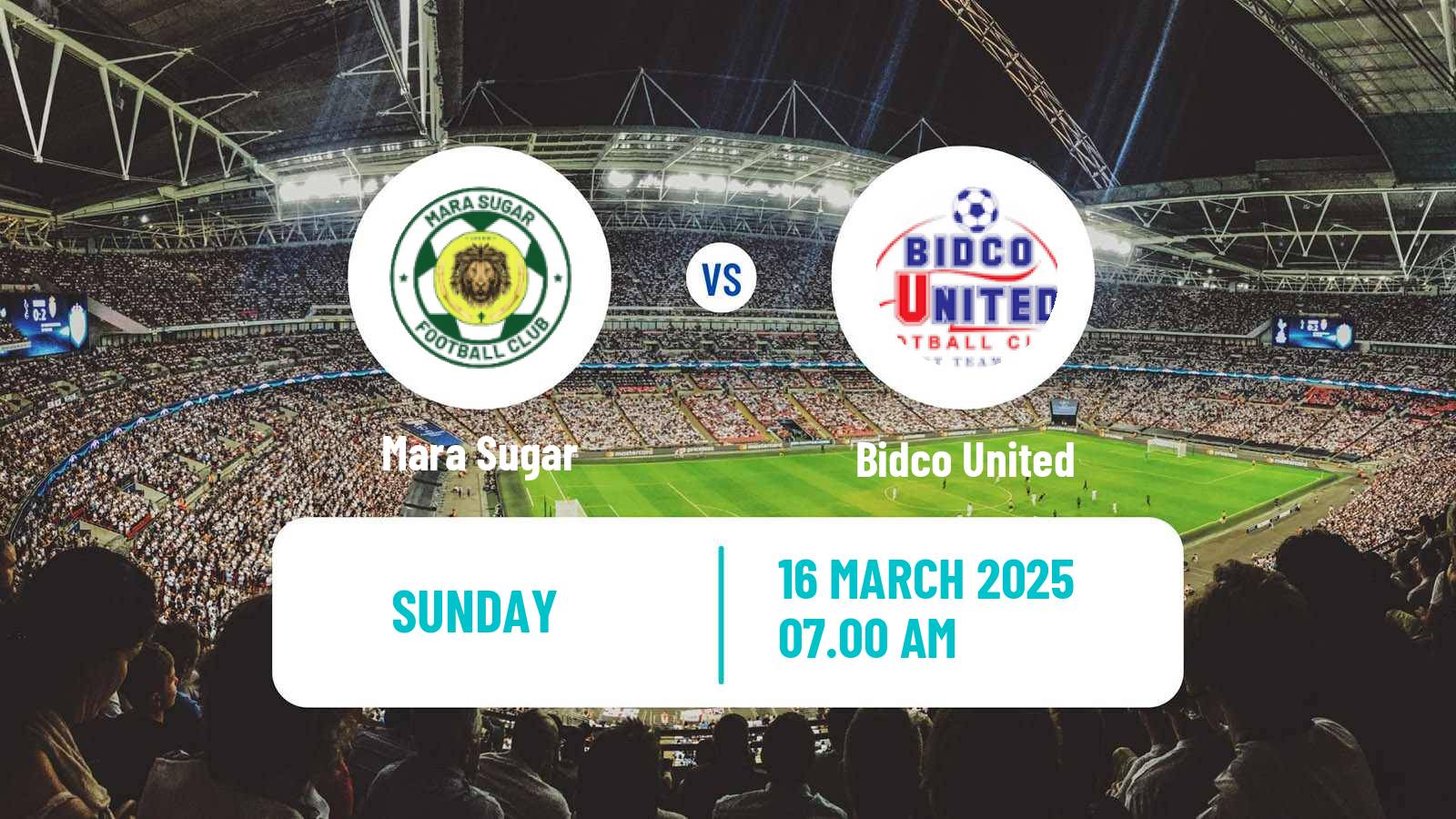 Soccer Kenyan Premier League Mara Sugar - Bidco United