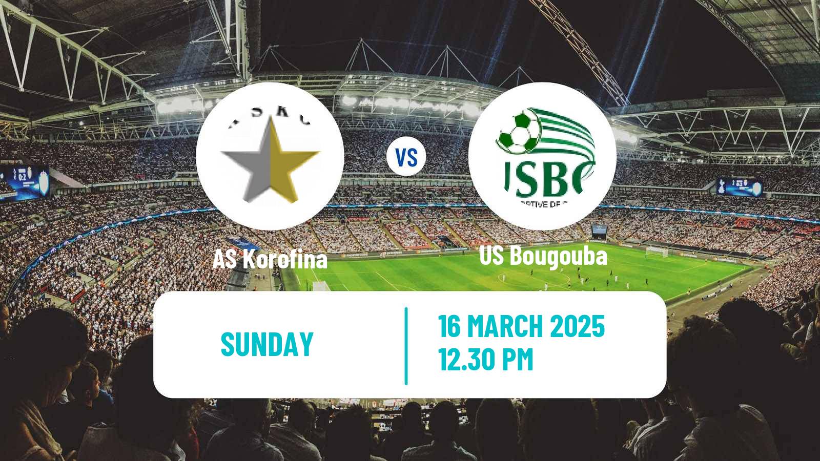 Soccer Malian Première Division Korofina - Bougouba
