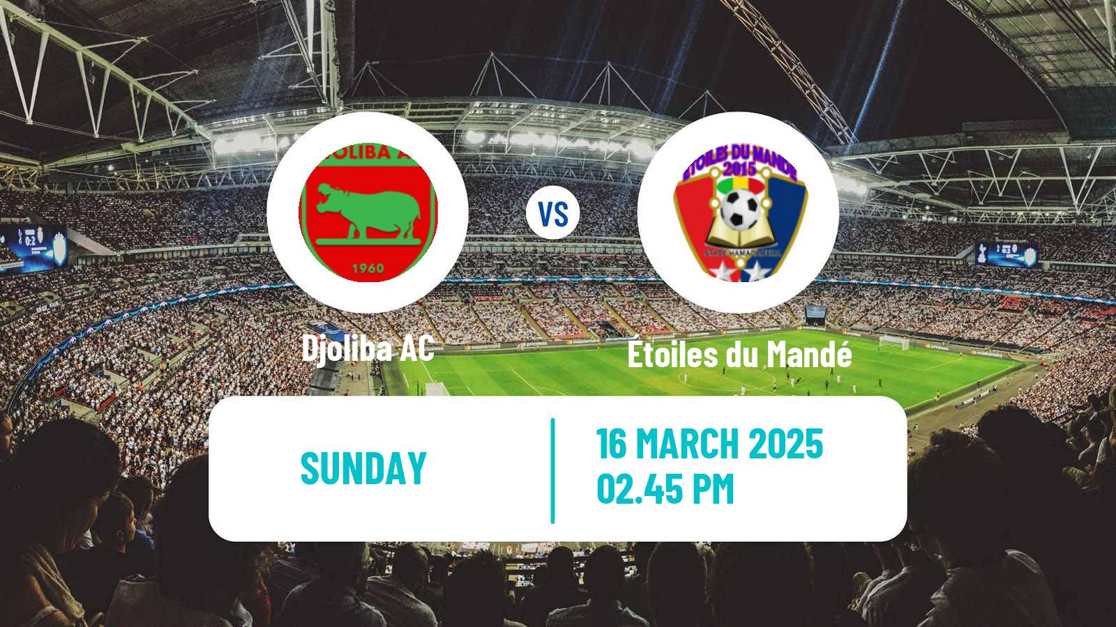 Football Malian Première Division Djoliba - Étoiles du Mandé
