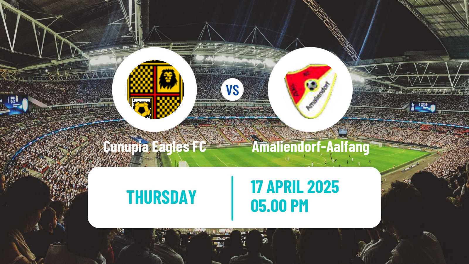 Soccer Trinidad and Tobago Premier League Cunupia Eagles FC - Amaliendorf-Aalfang