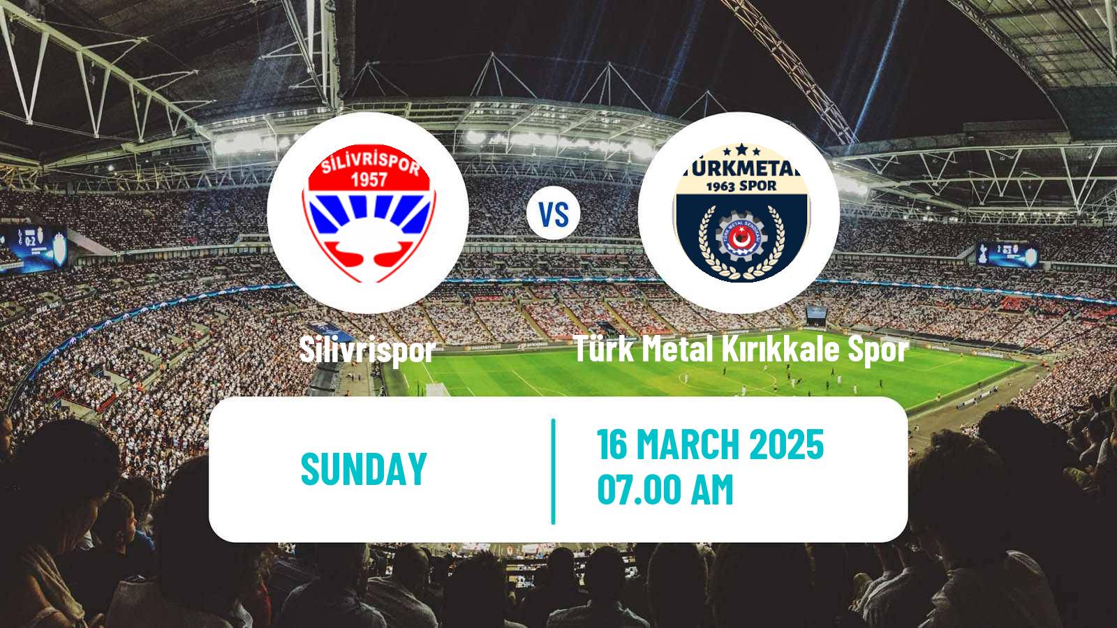 Soccer Turkish 3 Lig Group 2 Silivrispor - Türk Metal Kırıkkale Spor