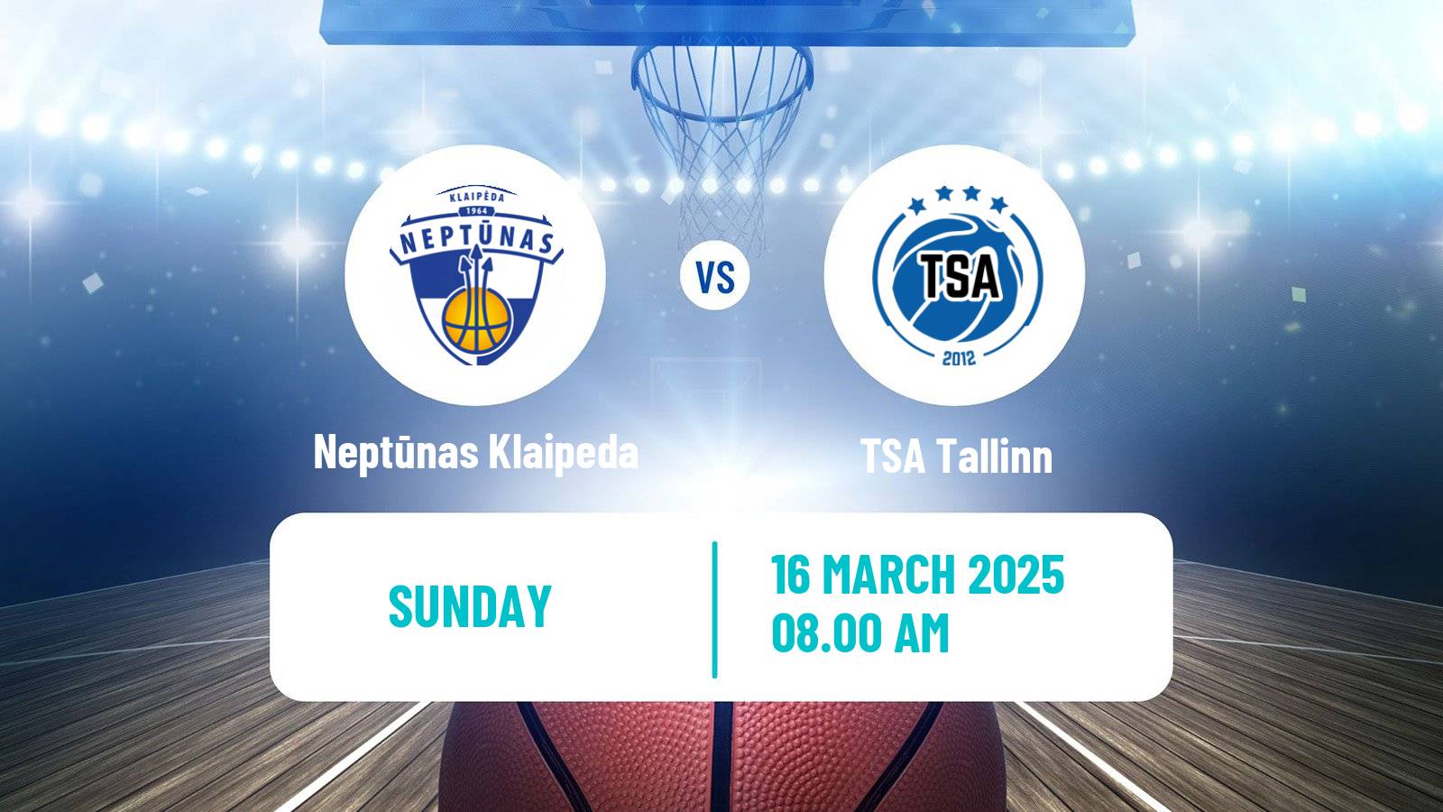 Basketball WBBL Neptūnas Klaipeda - TSA Tallinn