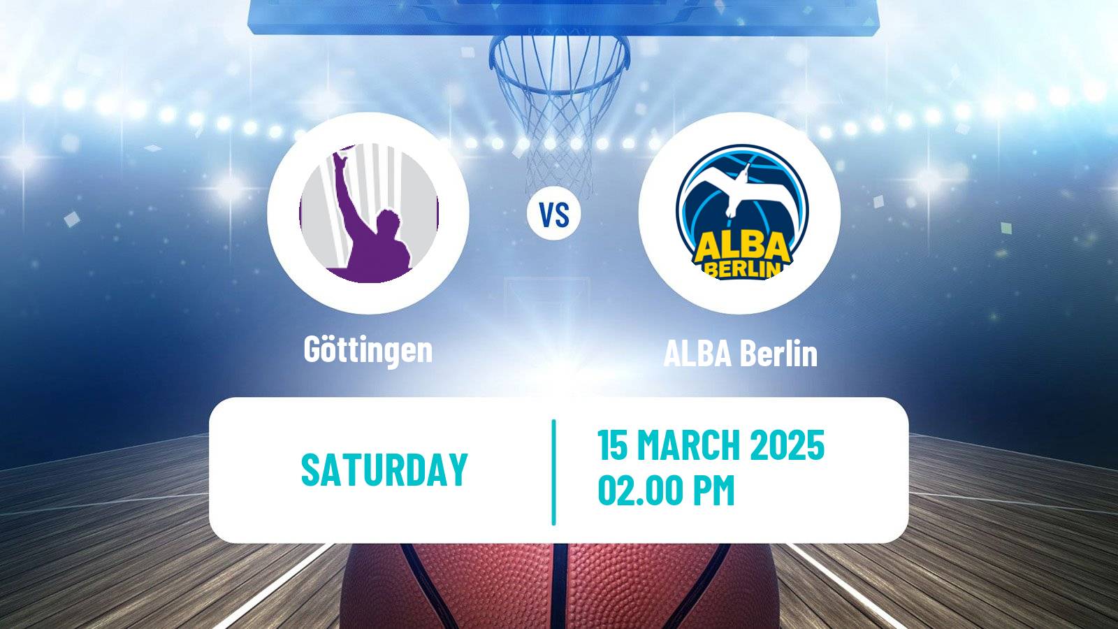 Basketball German DBBL Göttingen - ALBA Berlin