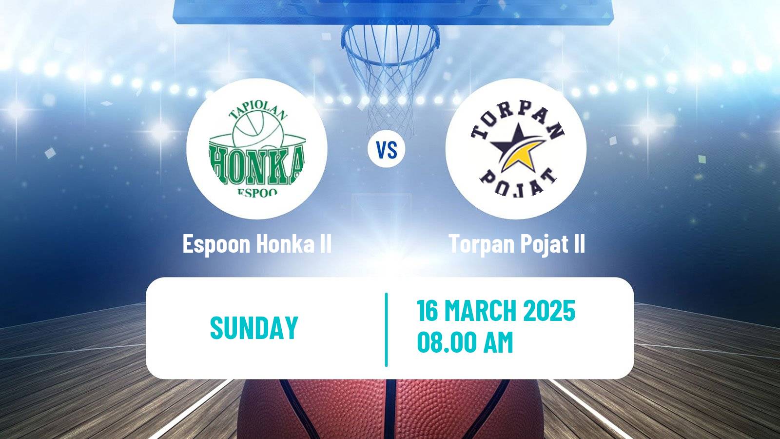 Basketball Finnish I Divisioona Basketball Women Espoon Honka II - Torpan Pojat II