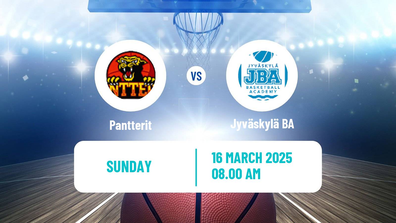 Basketball Finnish I Divisioona Basketball Women Pantterit - Jyväskylä BA