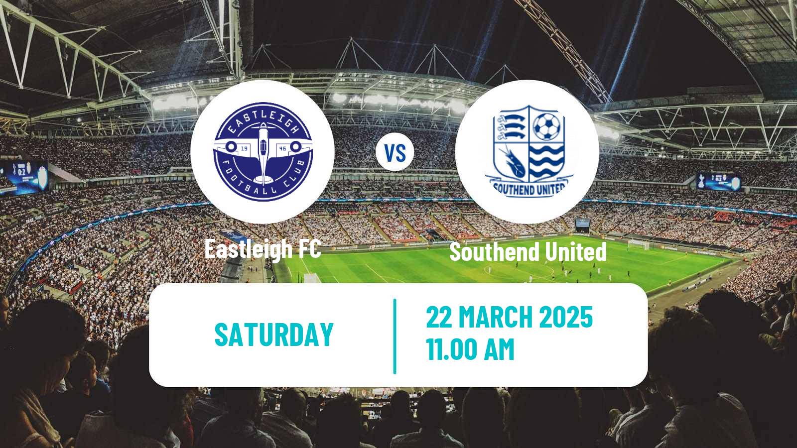 Soccer English National League Eastleigh - Southend United