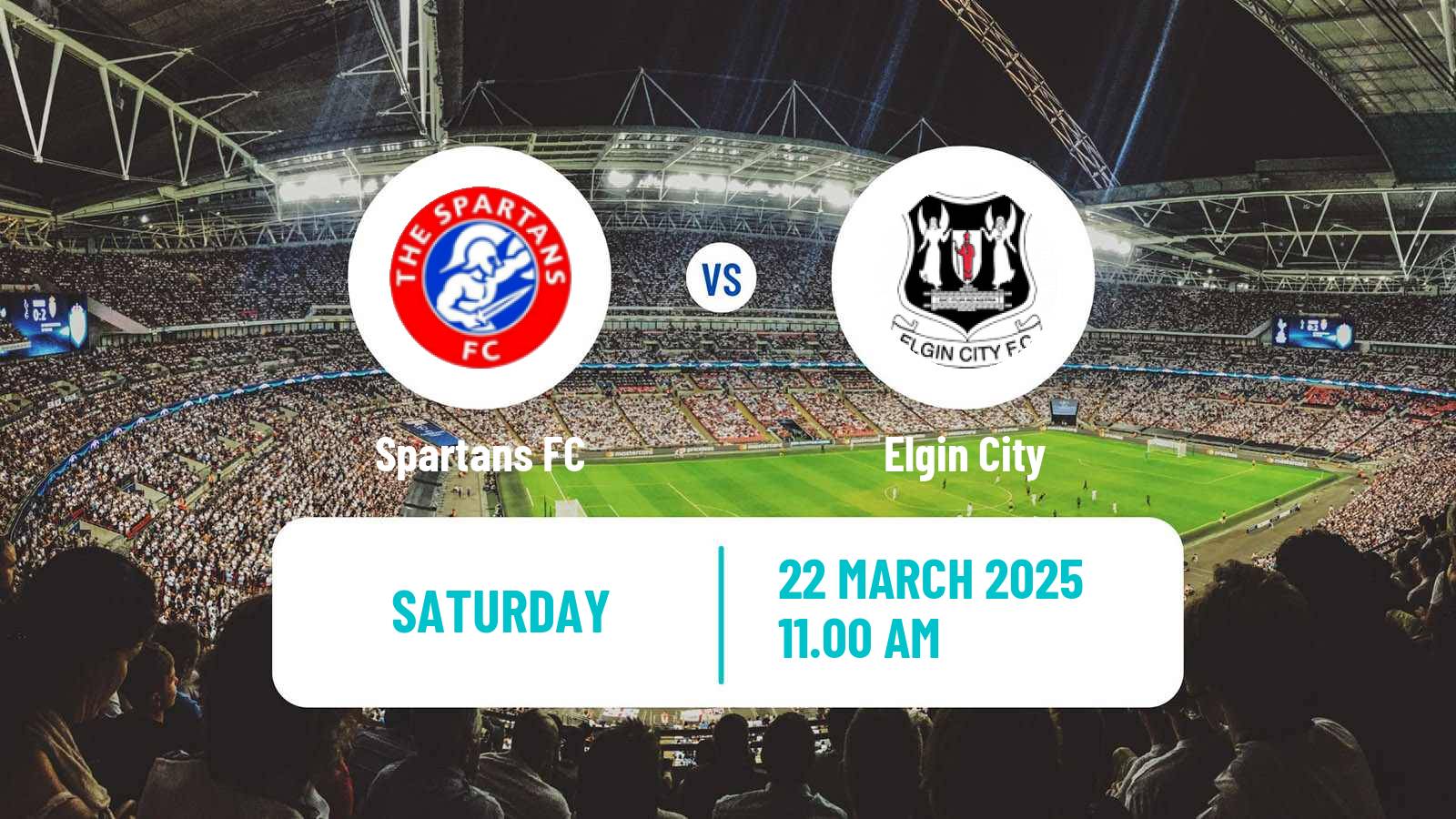 Soccer Scottish League Two Spartans - Elgin City