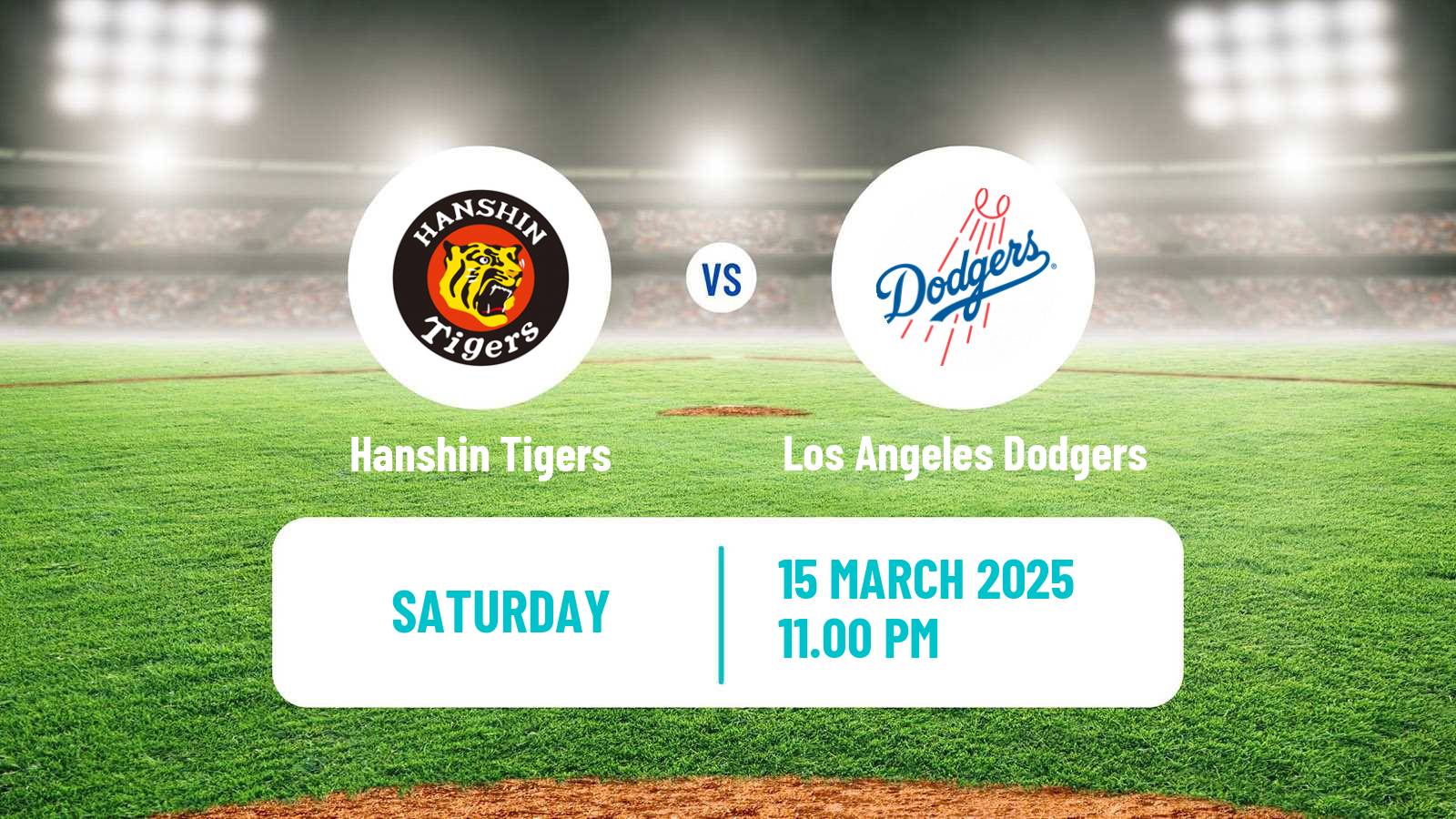 Baseball Club Friendly Baseball Hanshin Tigers - Los Angeles Dodgers