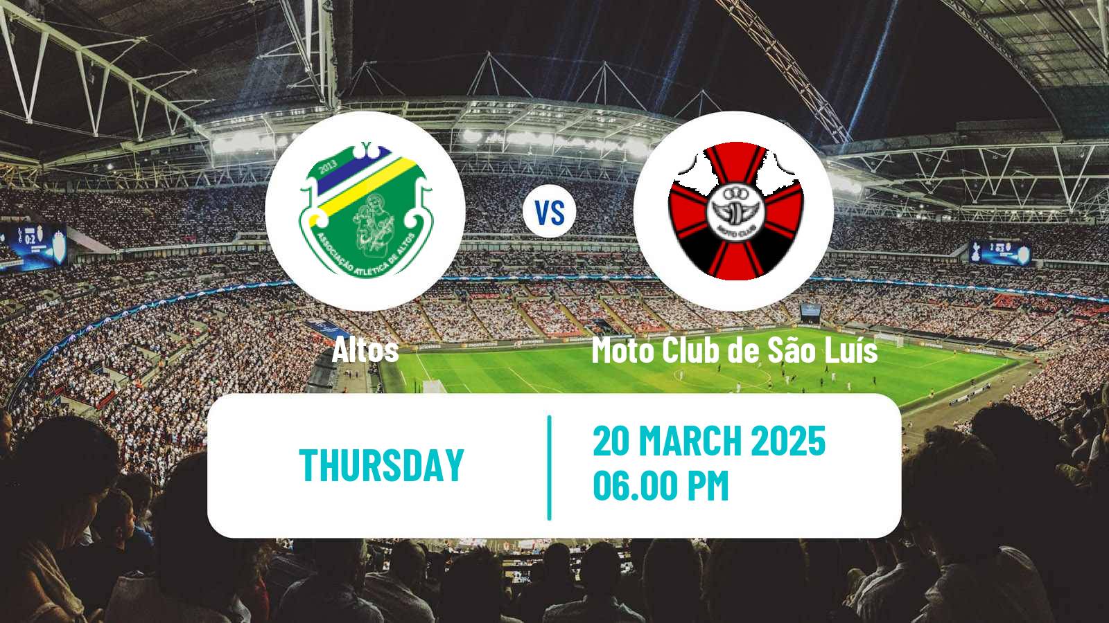 Soccer Brazilian Copa do Nordeste Altos - Moto Club de São Luís