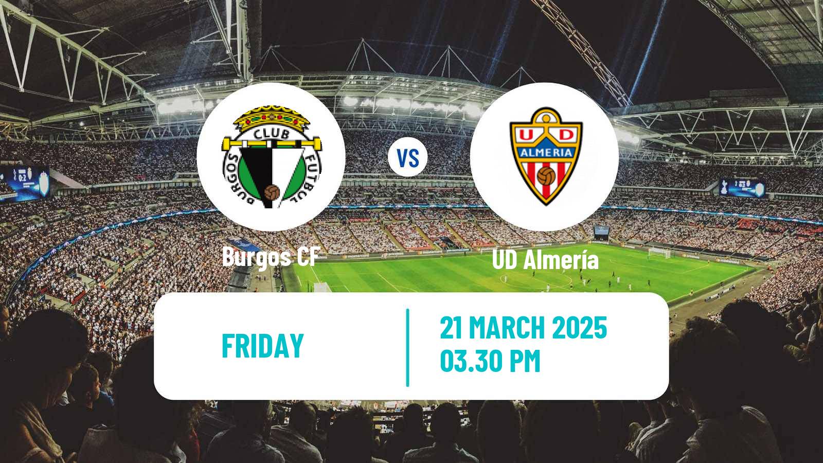 Soccer Spanish LaLiga2 Burgos - Almería
