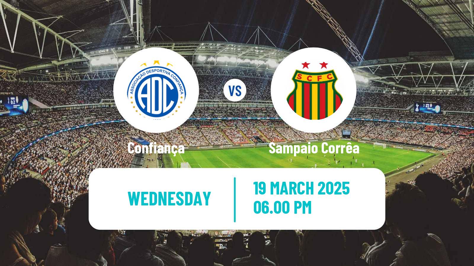 Soccer Brazilian Copa do Nordeste Confiança - Sampaio Corrêa