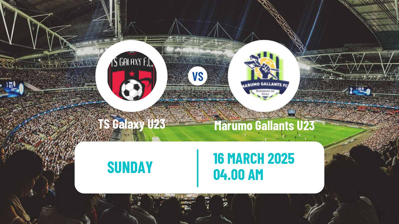 Football South African Diski Challenge TS Galaxy U23 - Marumo Gallants U23
