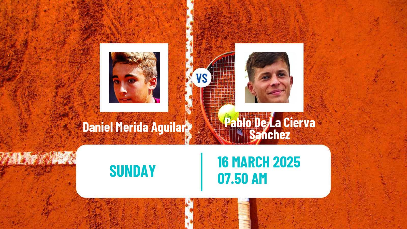 Tennis Murcia Challenger Men Daniel Merida Aguilar - Pablo De La Cierva Sanchez