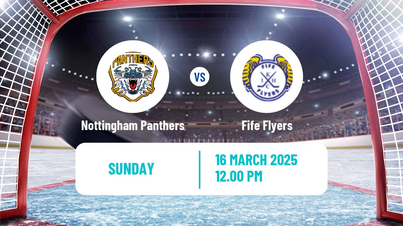 Hockey United Kingdom Elite League Nottingham Panthers - Fife Flyers