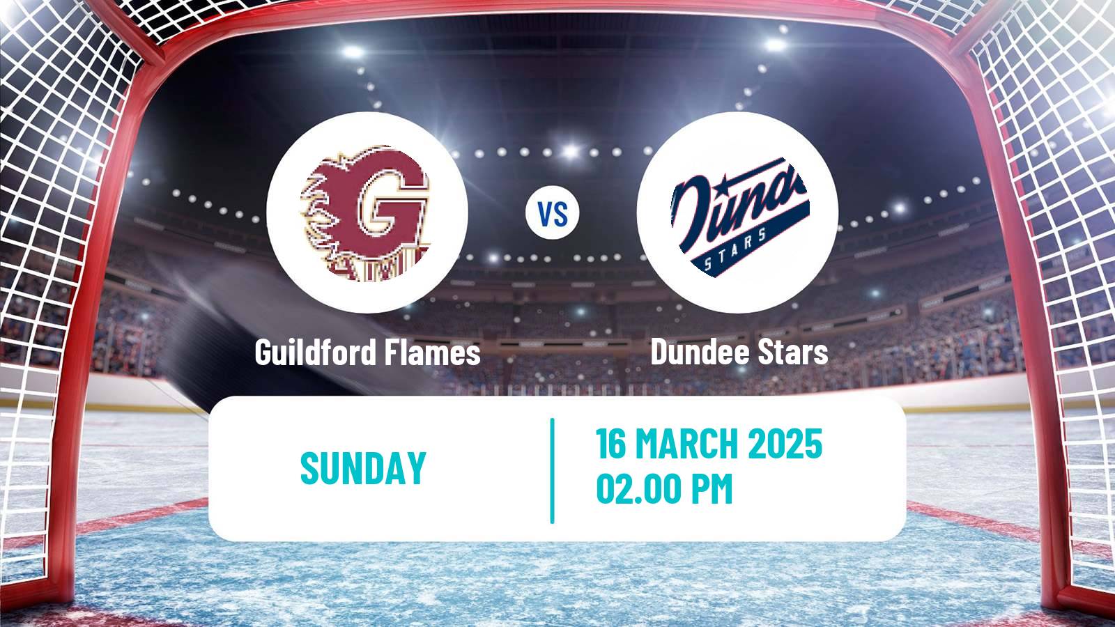 Hockey United Kingdom Elite League Guildford Flames - Dundee Stars