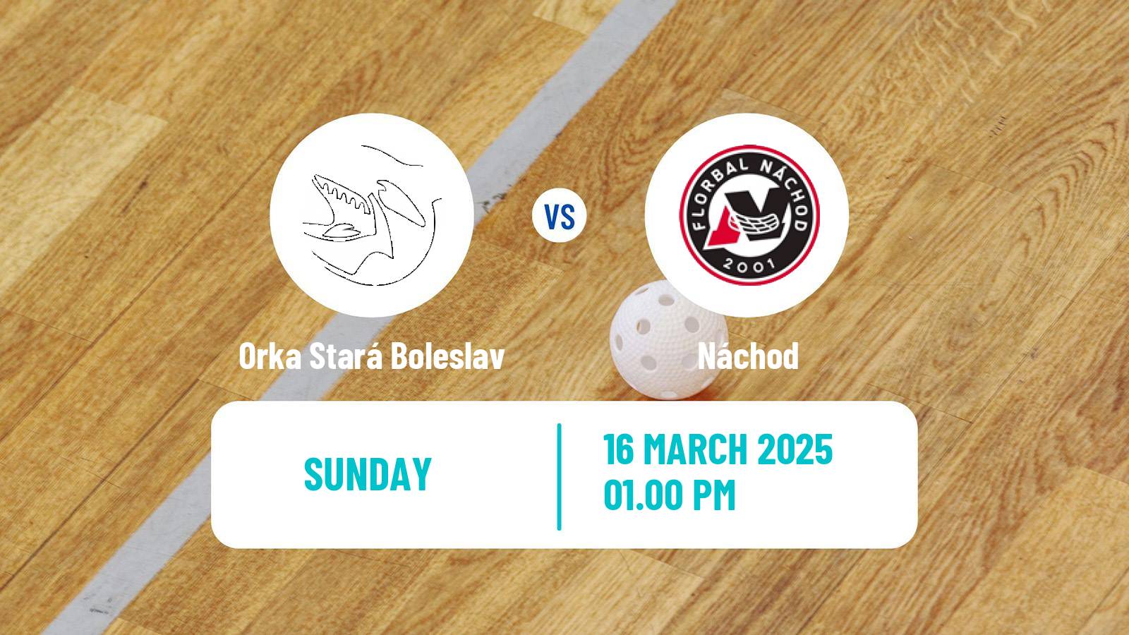 Floorball Czech 1 Liga Floorball Orka Stará Boleslav - Náchod
