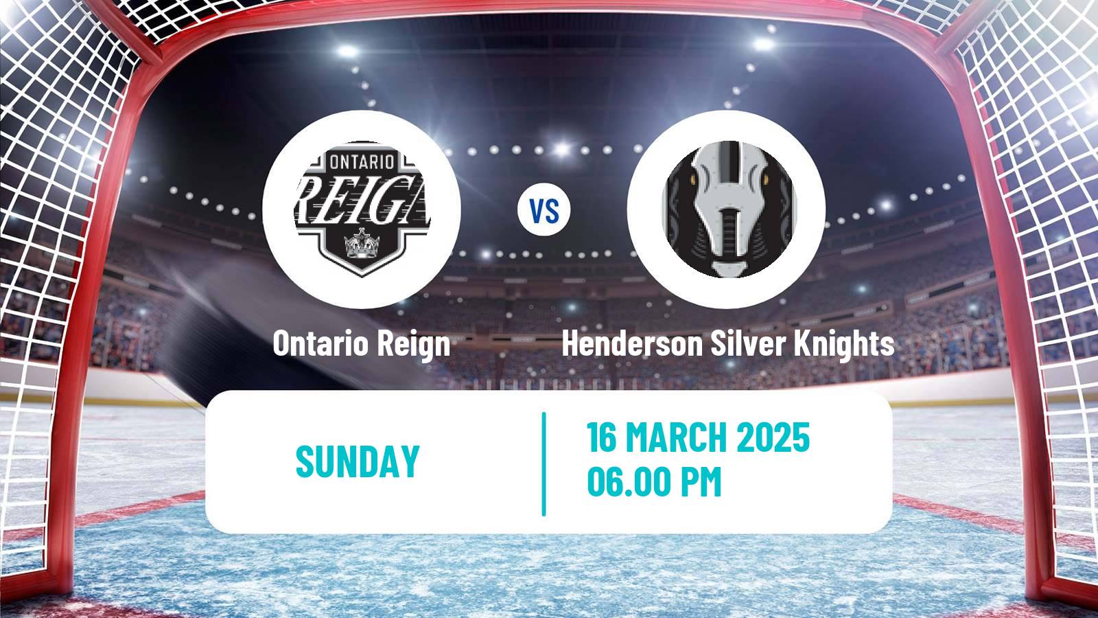 Hockey AHL Ontario Reign - Henderson Silver Knights