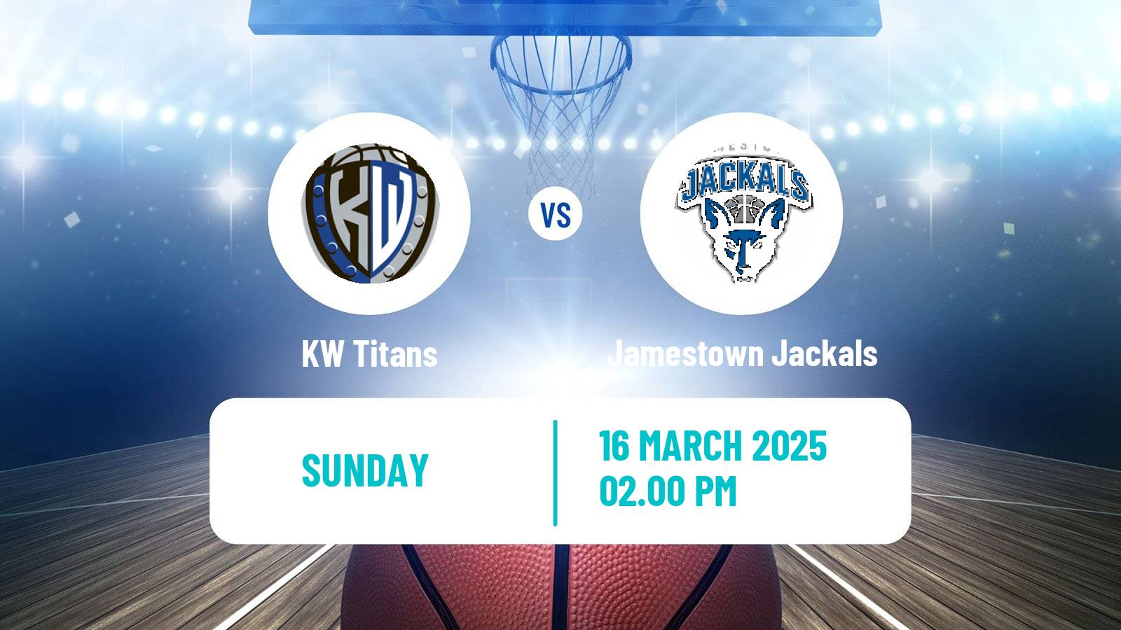 Basketball Canadian Super League Basketball KW Titans - Jamestown Jackals