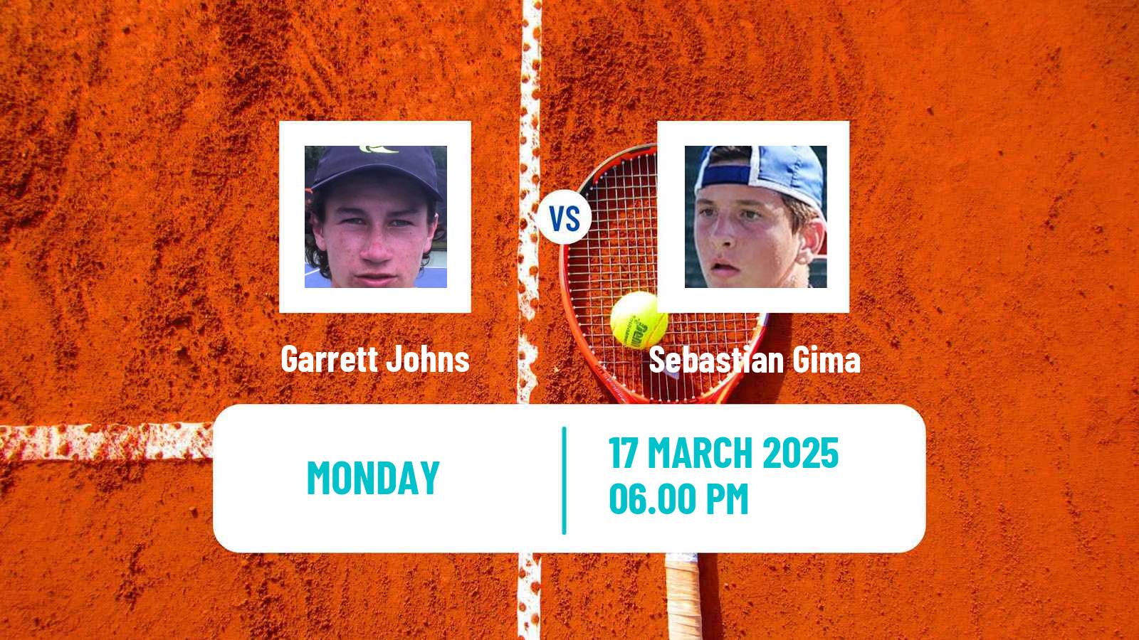 Tennis Merida Challenger Men Garrett Johns - Sebastian Gima