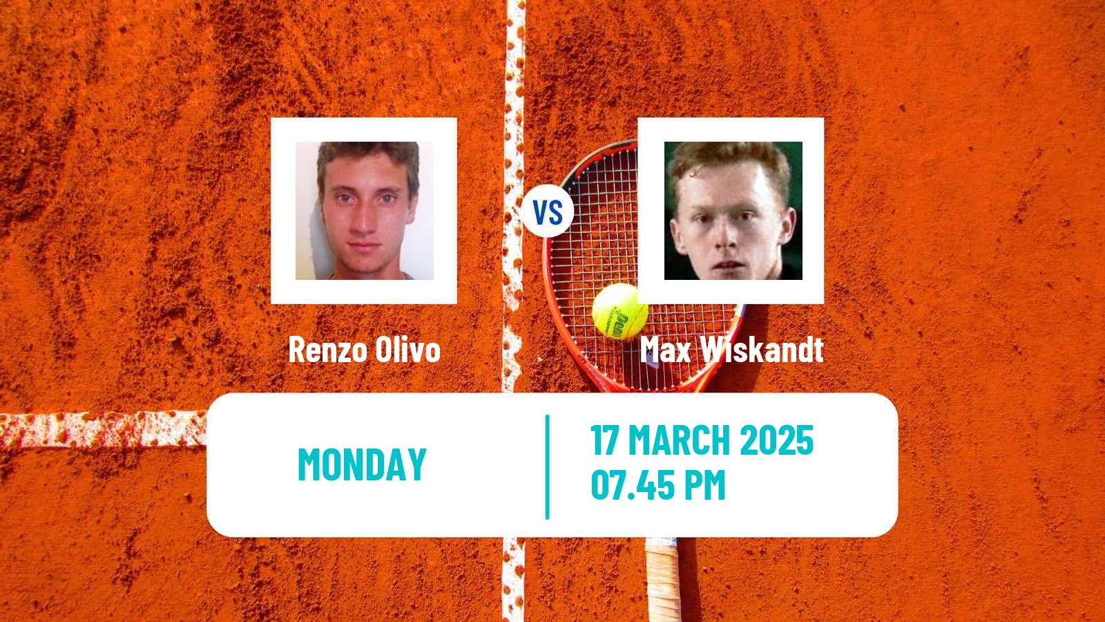Tennis Merida Challenger Men Renzo Olivo - Max Wiskandt