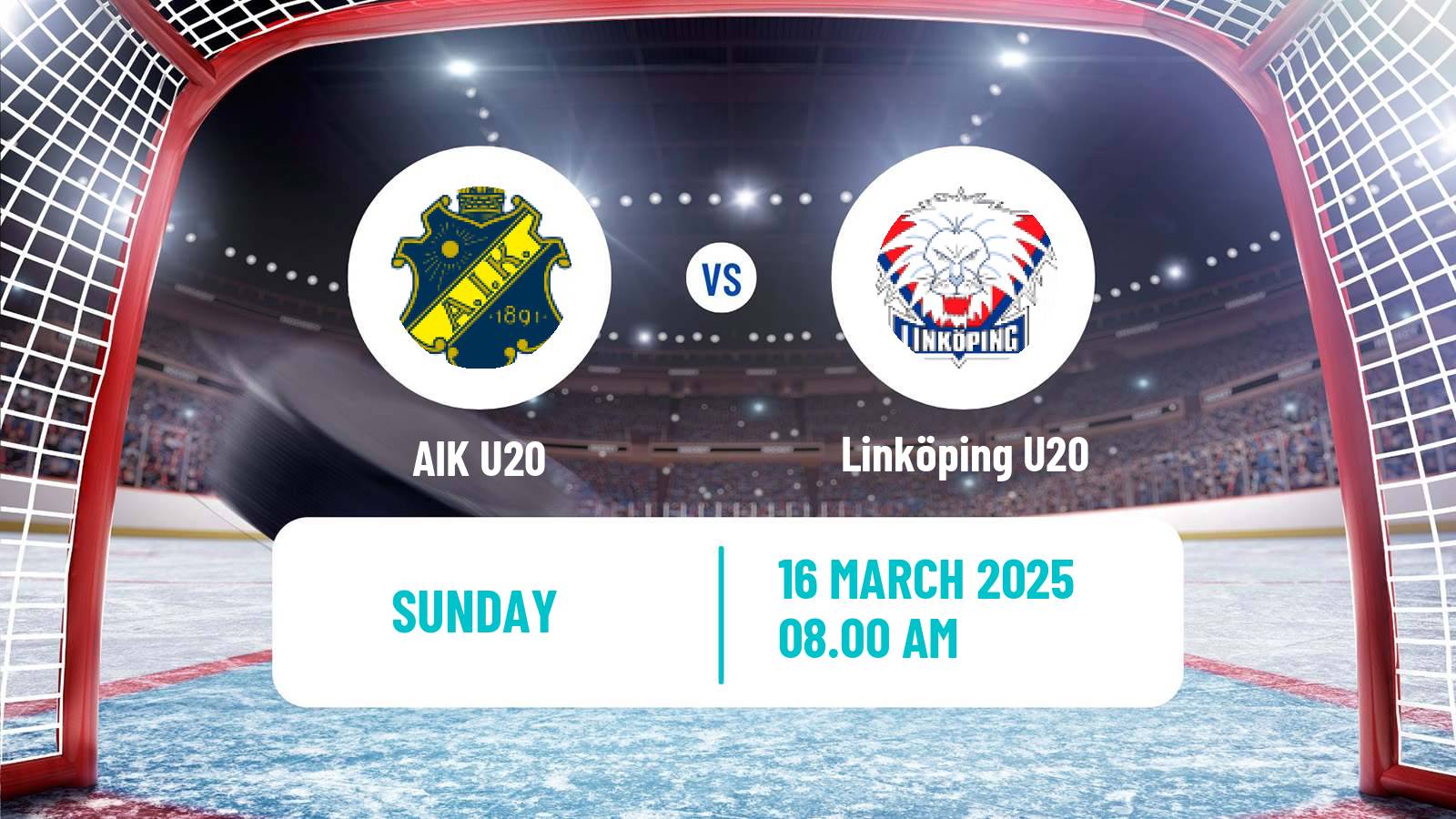 Hockey Swedish Superelit U20 Hockey AIK U20 - Linköping U20