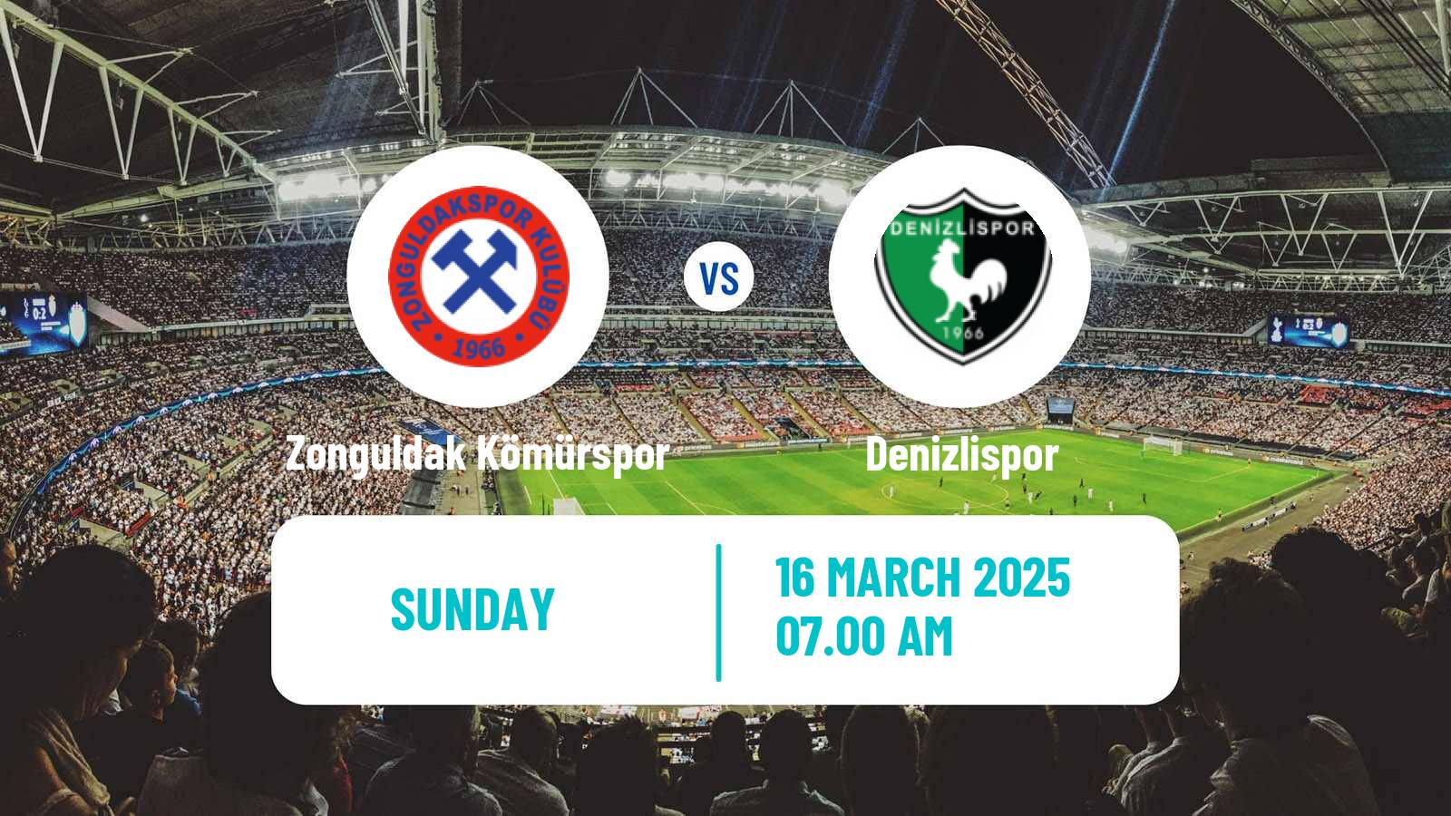 Soccer Turkish 3 Lig Group 4 Zonguldak Kömürspor - Denizlispor