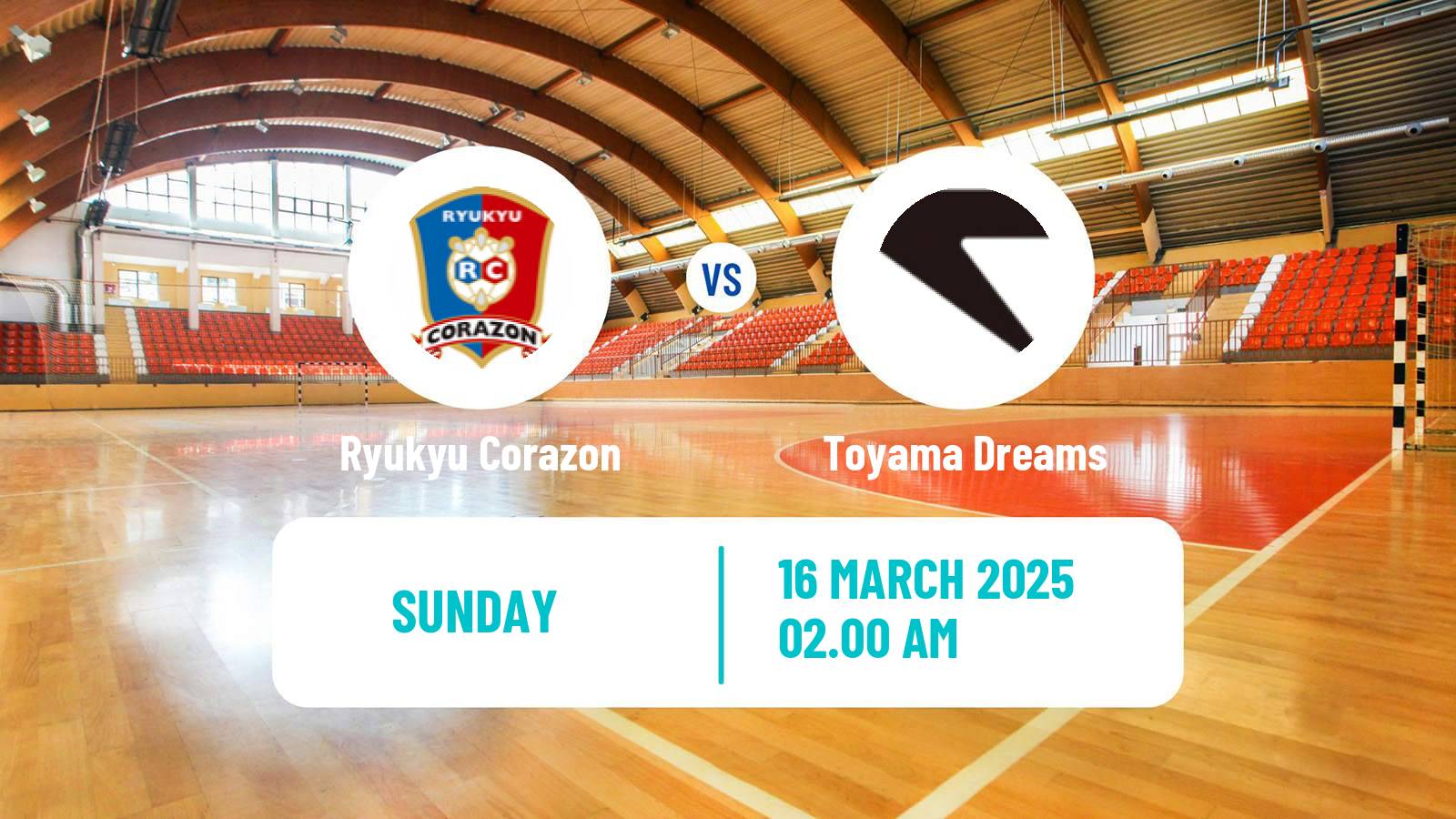 Handball Japan JHL Handball Ryukyu Corazon - Toyama Dreams