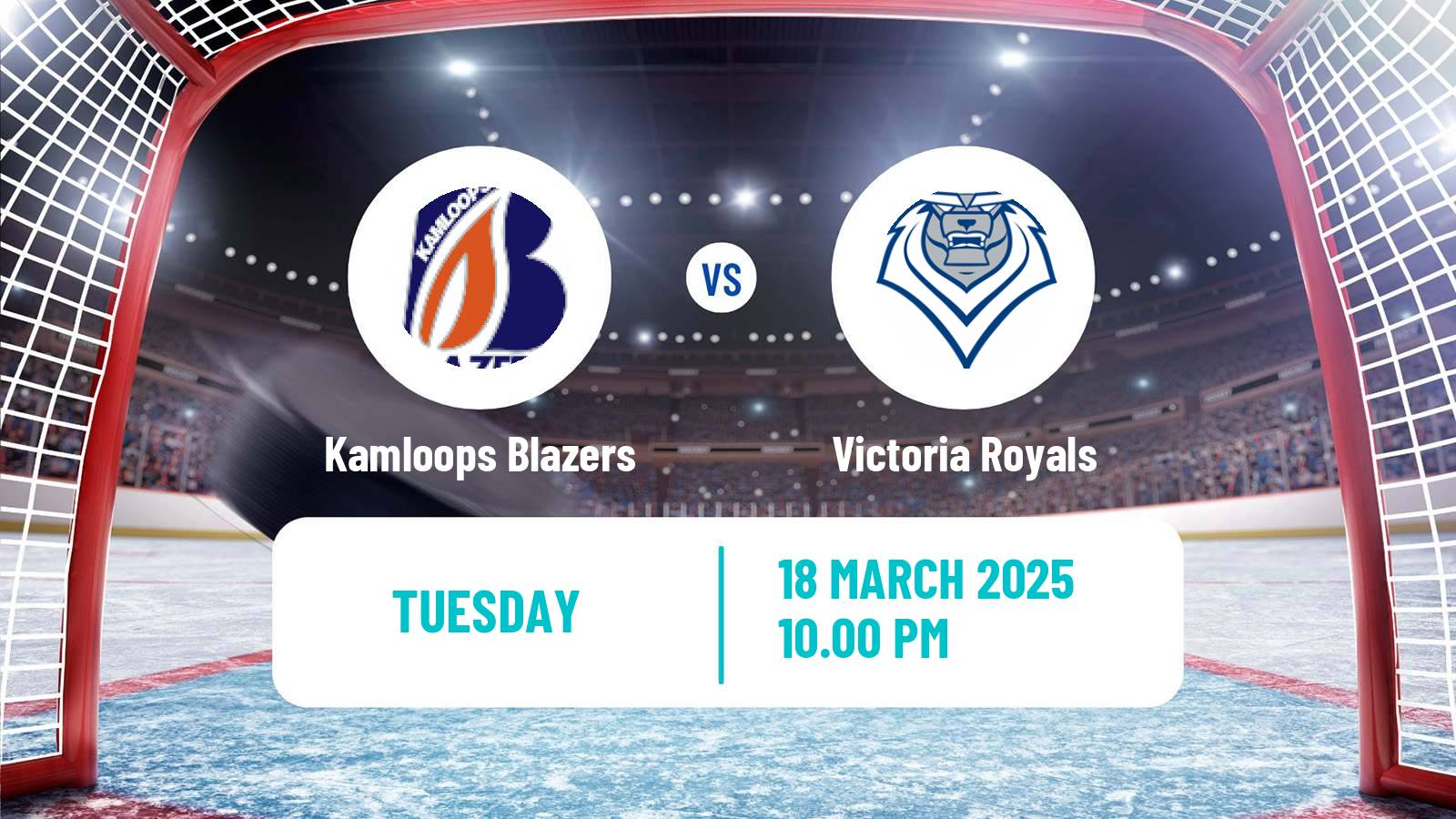 Hockey WHL Kamloops Blazers - Victoria Royals