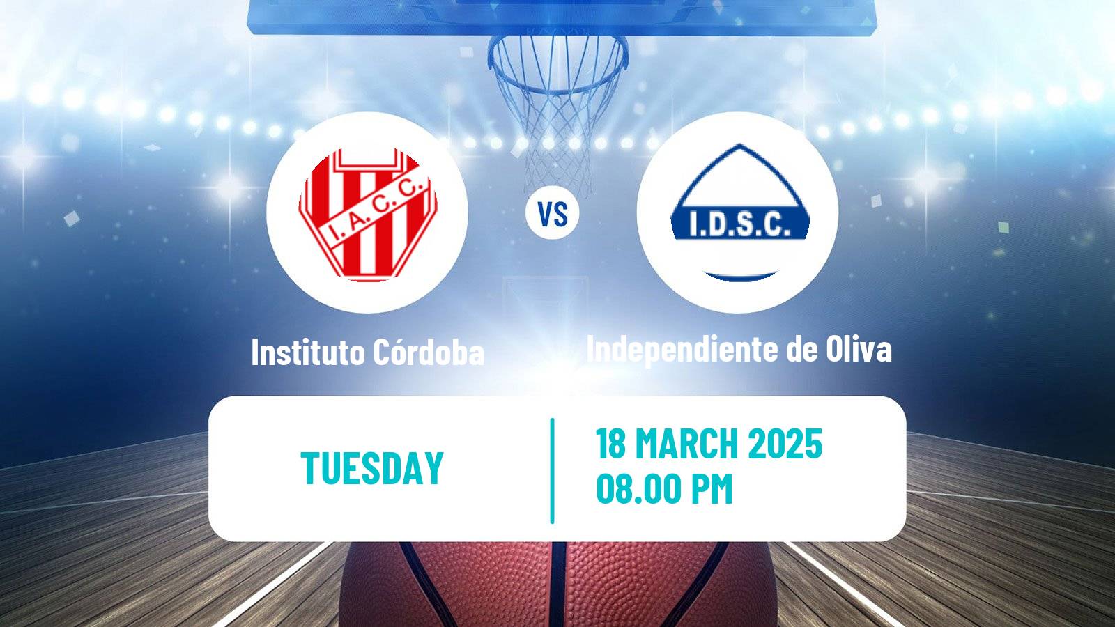 Basketball Argentinian LNB Instituto Córdoba - Independiente de Oliva