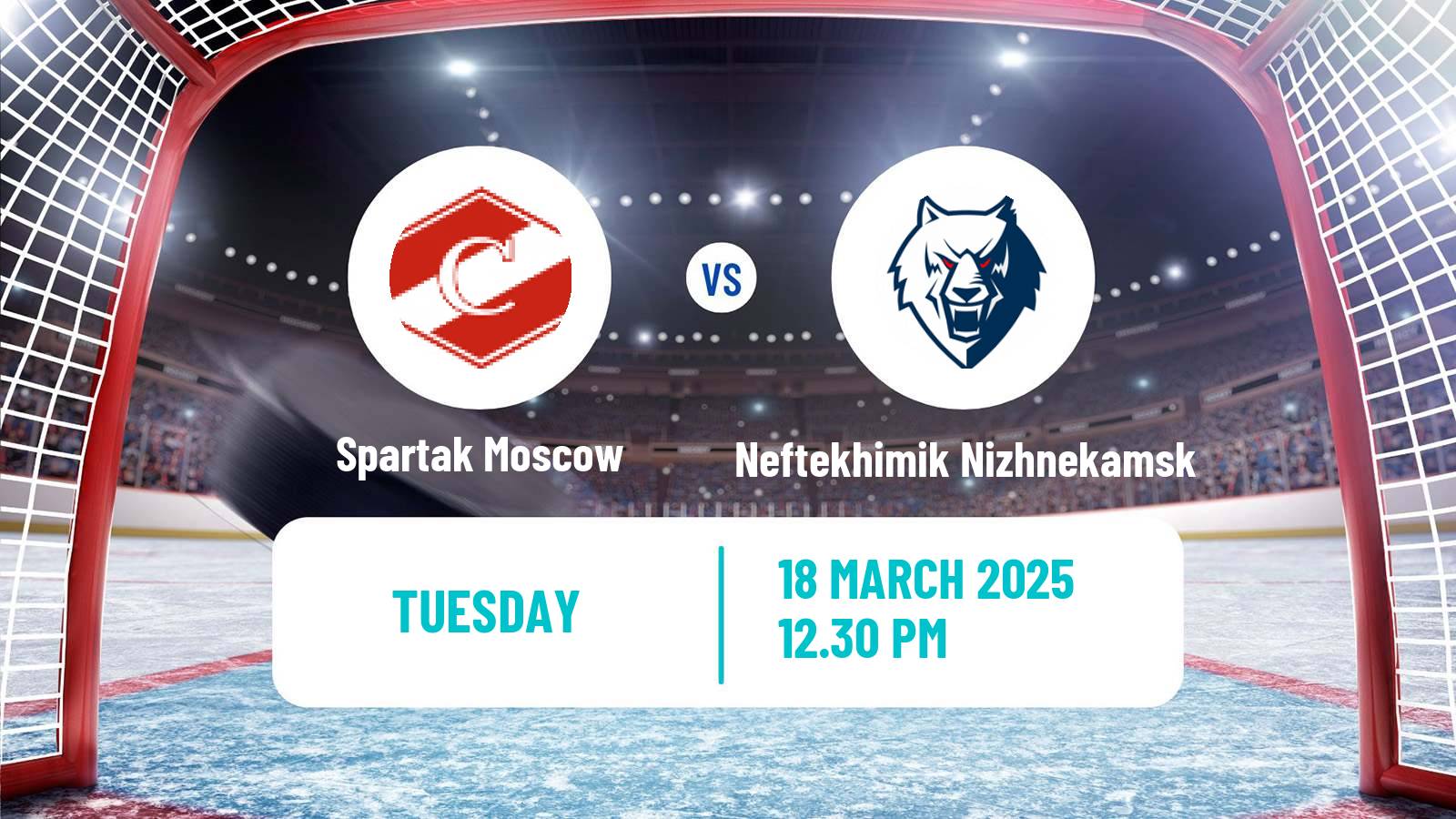 Hockey KHL Spartak Moscow - Neftekhimik Nizhnekamsk