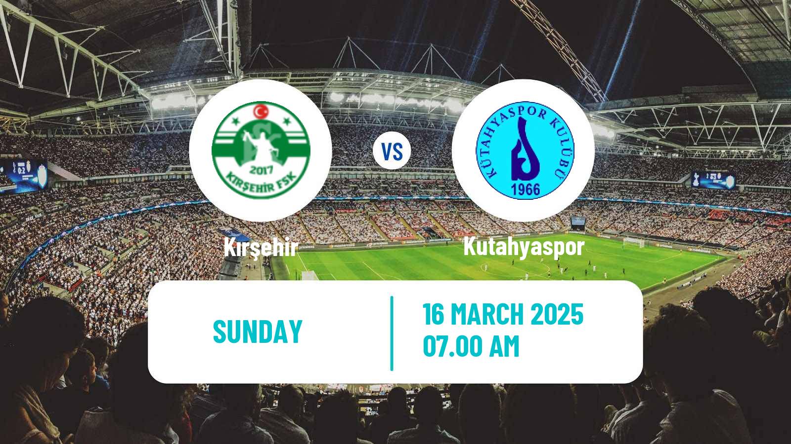 Soccer Turkish 3 Lig Group 1 Kırşehir - Kutahyaspor