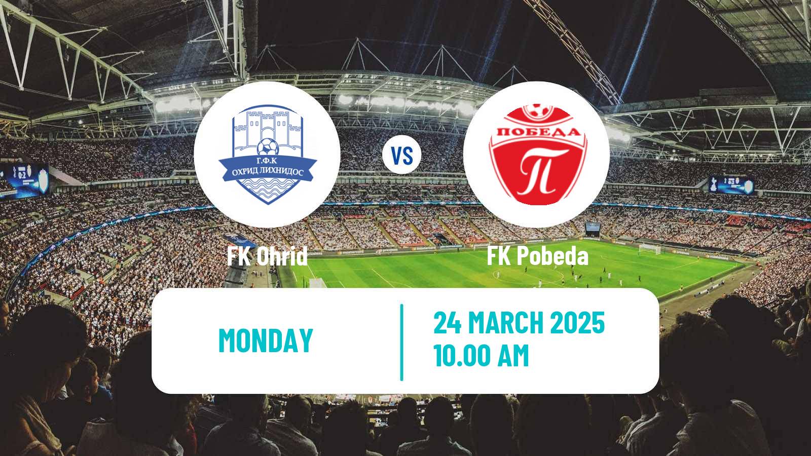Soccer North Macedonian 2 MFL Ohrid - Pobeda